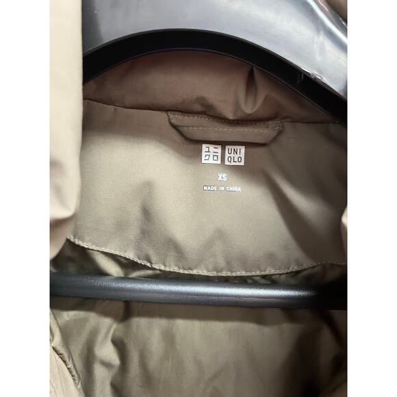 Uniqlo - Hybrid Down Coat / XS / Olive brown - Picture 3 of 5